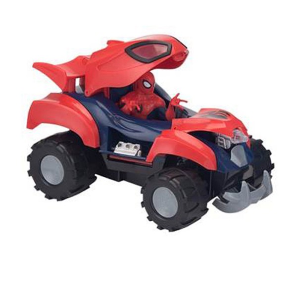 Voiture transformable sonore et lumineuse : Spiderman - Giochi-7900