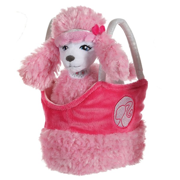 Peluche animal de compagnie Barbie dans sac : Caniche - Gipsy-54861-2