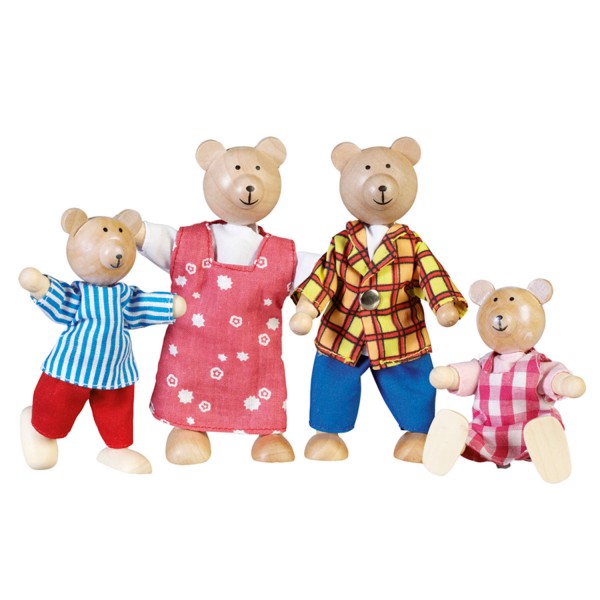 Maison de poupées : Famille ours - Goki-8651700