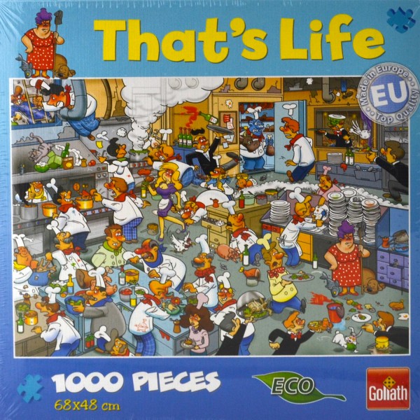 Puzzle 1000 pièces That's Life : Restauration - Goliath-71306
