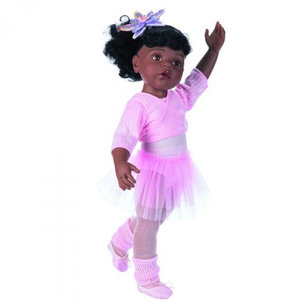 Poupée Hannah au ballet, Afro-américaine 50 cm - Gotz-1159850