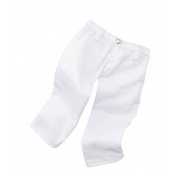 Vêtement pour poupée de 25 à 30 cm : Götz Boutique Pantalon blanc - Gotz-3402074