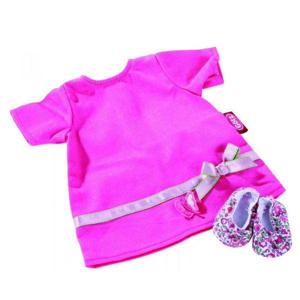 Vêtement pour poupée de 42 à 46 cm : Robe avec chaussures - Gotz-3402138