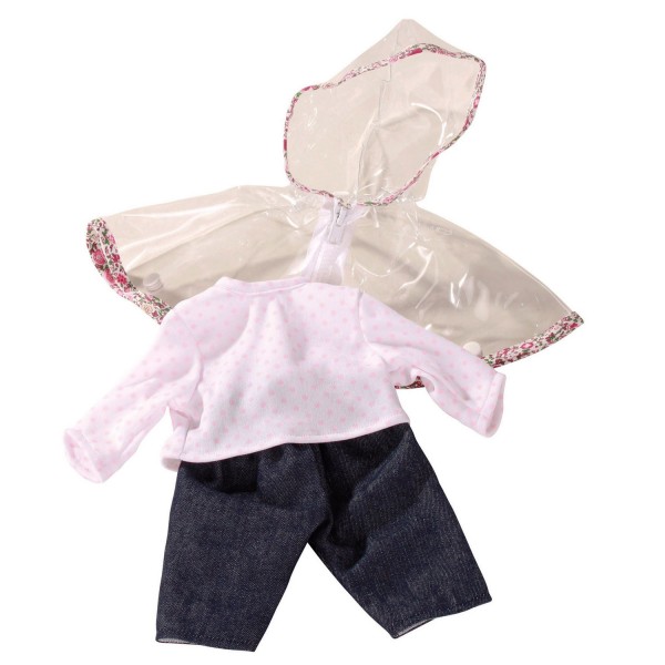 Vêtements pour poupées de 30-33 cm : Imperméable, pantalon et T-shirt - Gotz-3402178