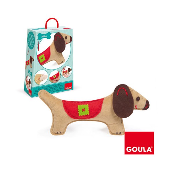 Kit de couture : Couds ton chien Milo - Diset-Goula-52025