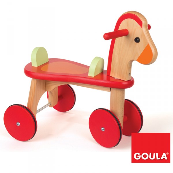 Porteur cheval en bois - Diset-Goula-54158