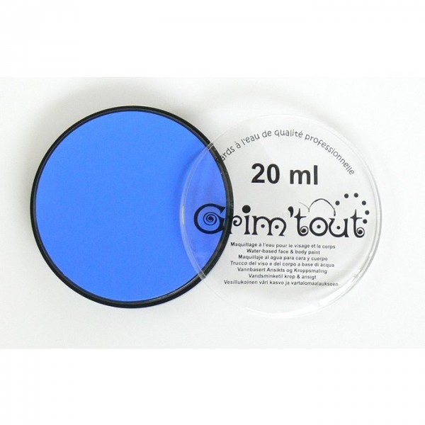 Maquillage Fard Galet 20 ml : Bleu vif - GrimTout-GT41195