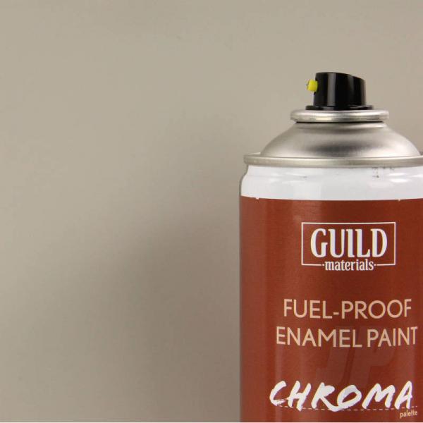 Peinture Chroma Matt Enamel (Résistant Carburant) Gris Clair - Light Grey (400ml Aerosol) - Guild Ma - GLDCHR6510