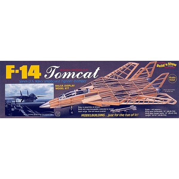 Maquette avion en bois : F-14 Tomcat - Guillows-0281402