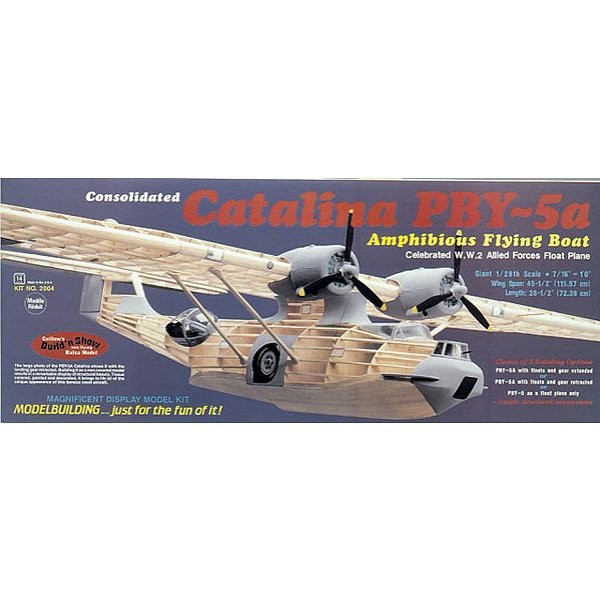 Maquette avion en bois : PBY-5A Catalina - Guillows-0282004