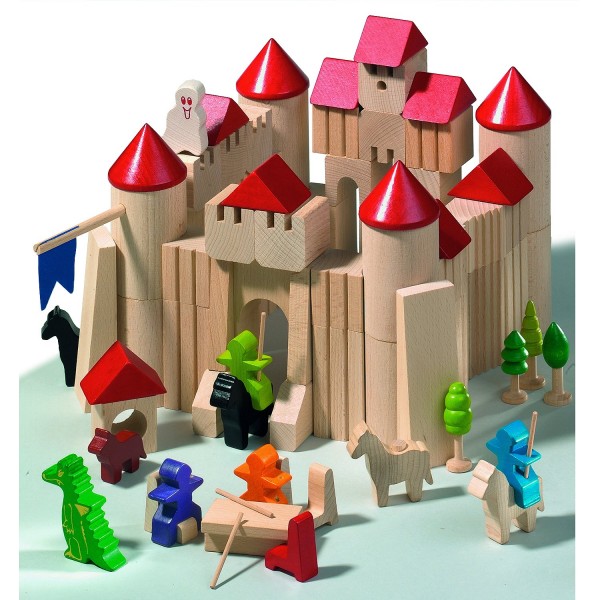 Château de cubes en bois - Haba-1146