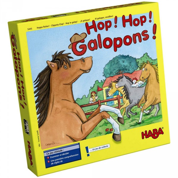 Hop ! Hop ! Galopons ! - Haba-5445