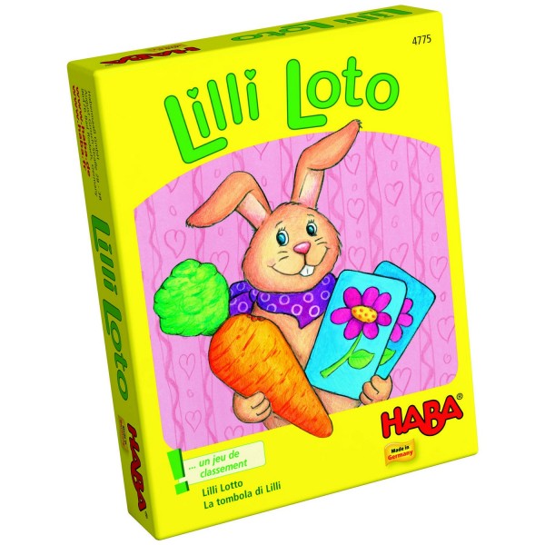 Jeu de cartes : Lilli Loto - Haba-4775