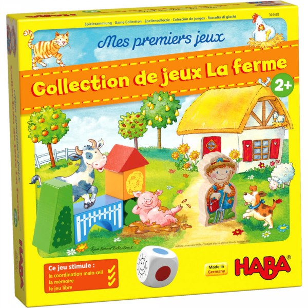 Mes premiers jeux : Collection de jeux de la ferme - Haba-304498
