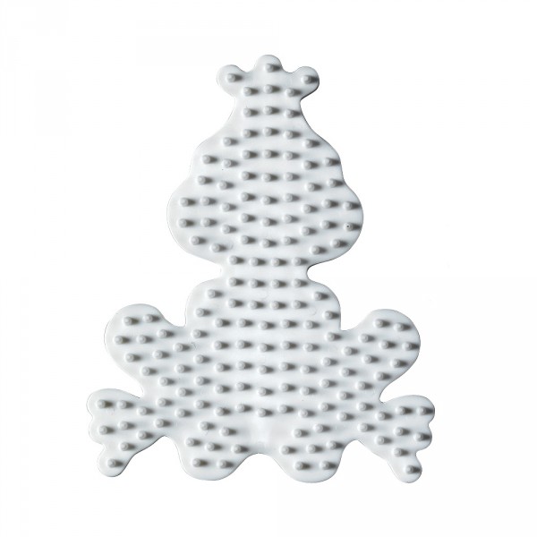 Plaque pour perles à repasser Hama Midi : Petite plaque grenouille - Hama-324