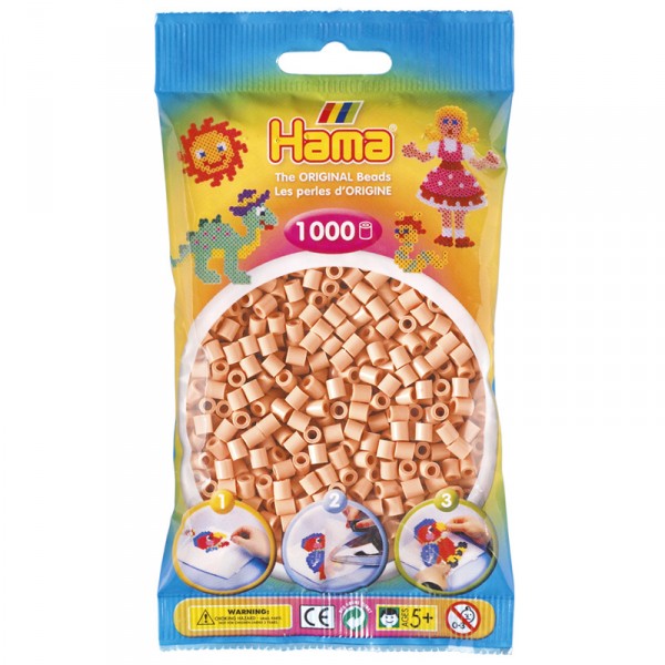 Sachet de 1000 perles - Hama Midi : Chair - Hama-207-26