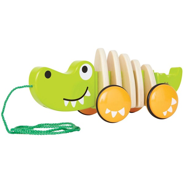 Crocodile à tirer - Hape-E0348