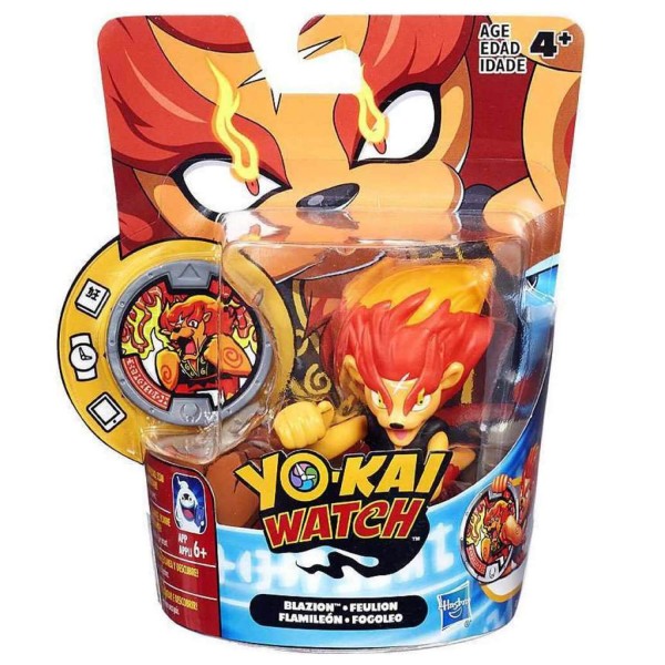 Figurine Yo-Kaï Watch Porte-médaillon : Blazion - Hasbro-B5937-B7137