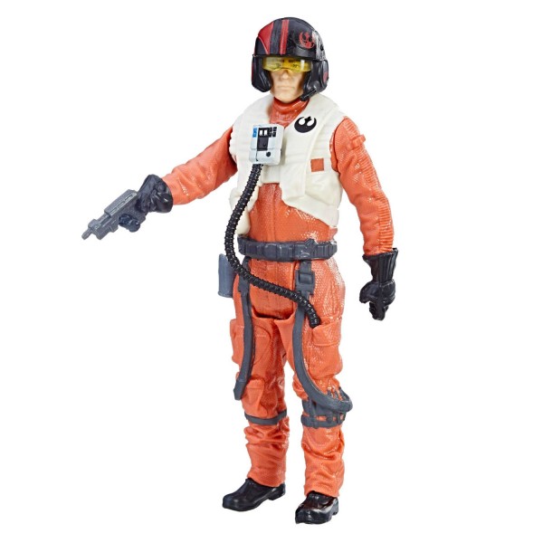 Figurine Star Wars : Force Link : Poe Dameron (pilote de la Résistance) - Hasbro-C1503-C1507