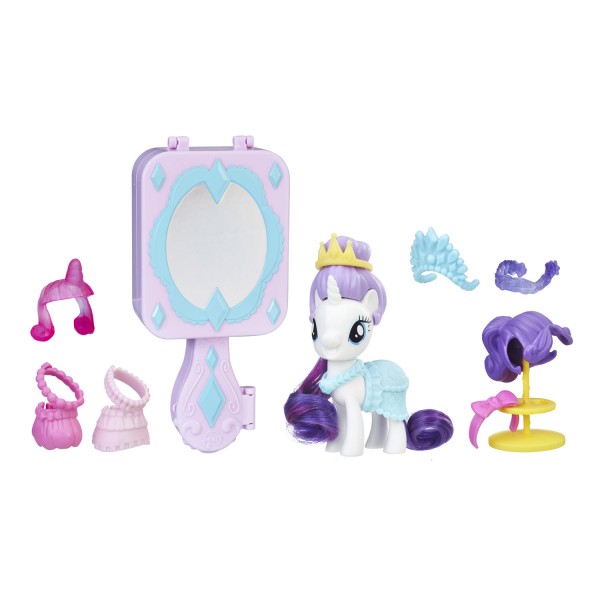 Figurine My Little Pony The Movie : Boutique miroir de Rarity - Hasbro-E0187-E0711