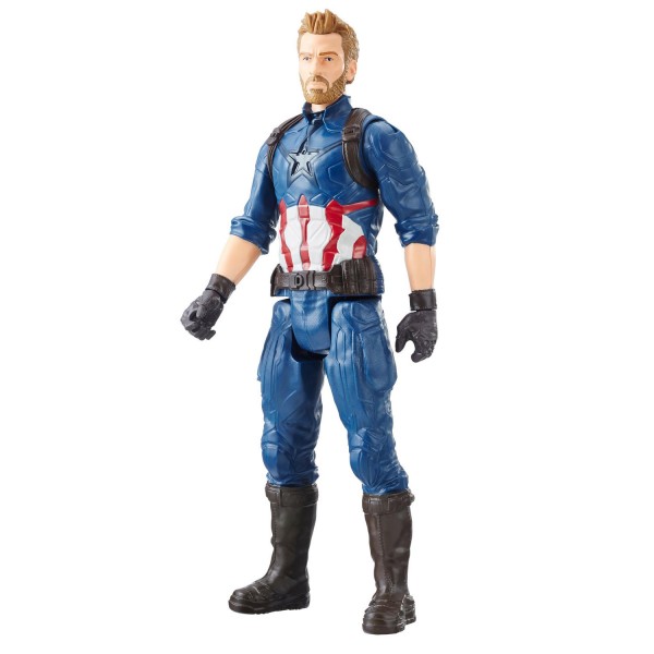 Figurine Avengers Infinity Wars : Titan Hero Series : Captain America - Hasbro-E0570-E1421