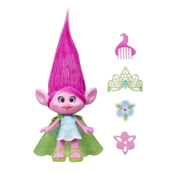 Figurine Trolls 22 cm : Princesse Poppy - Hasbro-B6561-B7355