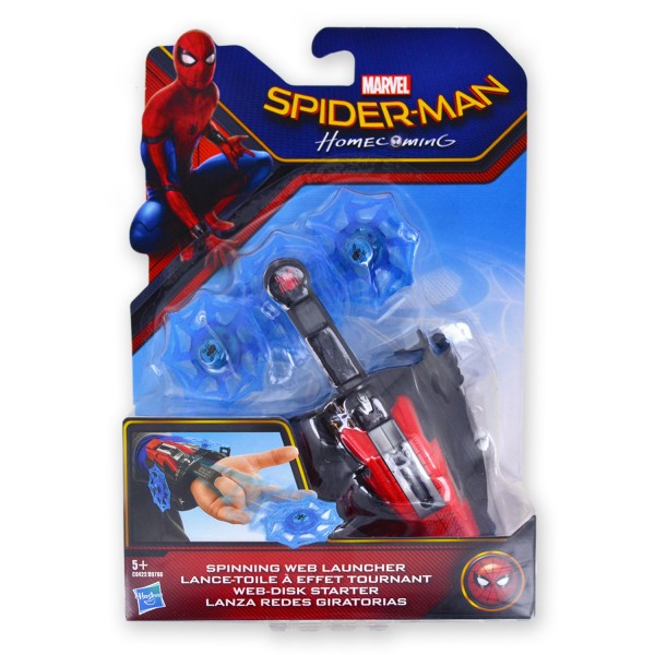 Accessoire de combat Spiderman : Lance-toile à effet tournant - Hasbro-B9766-C0422