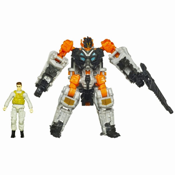 Ensemble de figurines Transformers 3 en 1 : MechTech : Major Tungsten et Thunderhead - Hasbro-28752-29619