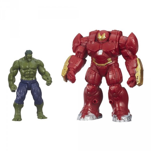 Figurine Avengers Age of Ultron : Hulk et Marvel's Hulk Buster - Hasbro-B0448-B1500