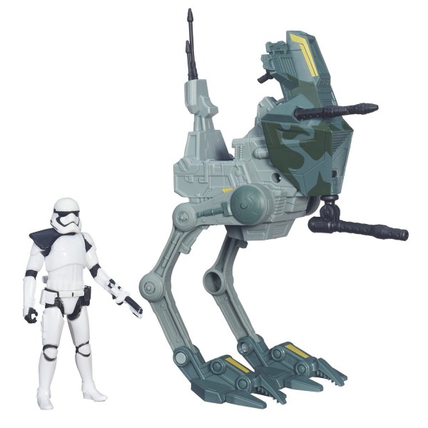 Figurine et véhicule léger Star Wars : Marcheur d'assaut et sergent stormtrooper - Hasbro-B3716-B3717