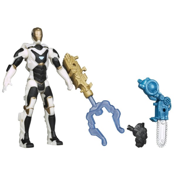 Figurine Iron Man 3 Deluxe Assemblers : Starboost Iron Man - Hasbro-A1780-A1782