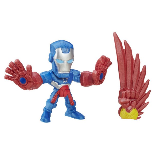 Figurine Marvel : Super Hero Mashers Micro : Iron Patriot - Hasbro-B6431-B6691-3