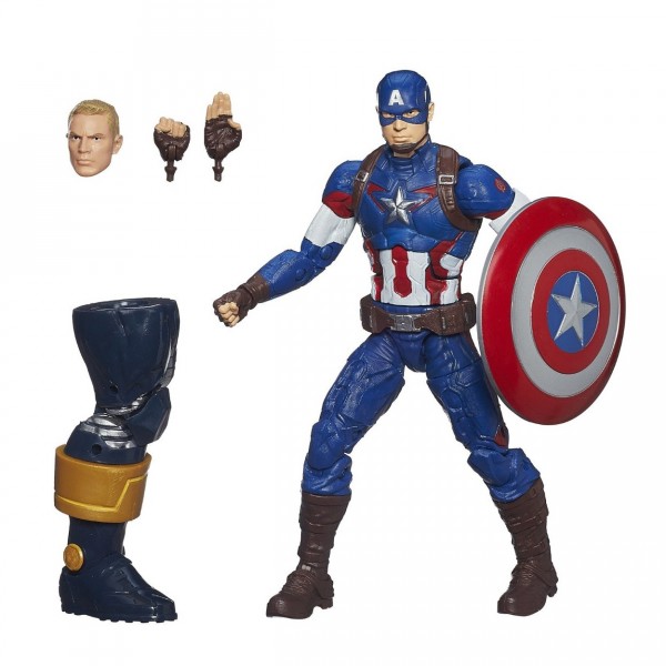 Figurine Marvel Legends Infinite Series 15 cm : Captain America - Hasbro-B0438-B2062
