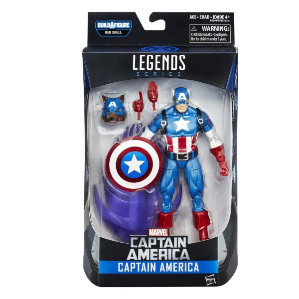Figurine Marvel Legends Series Captain America - Hasbro-B6355-B6394