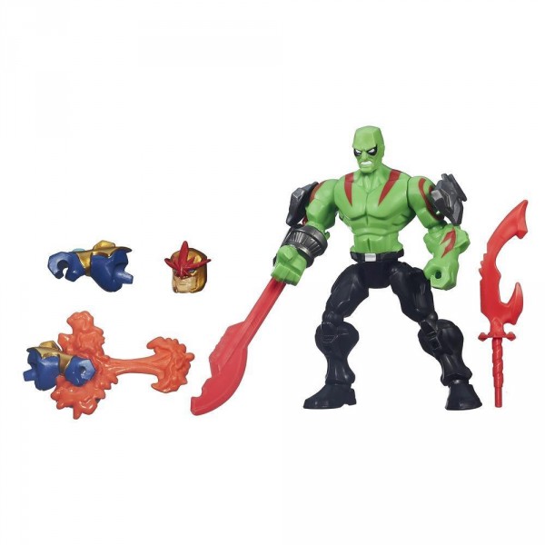 Figurine Marvel Super Hero Mashers : Drax et Marvel's Nova - Hasbro-A6833-B0883