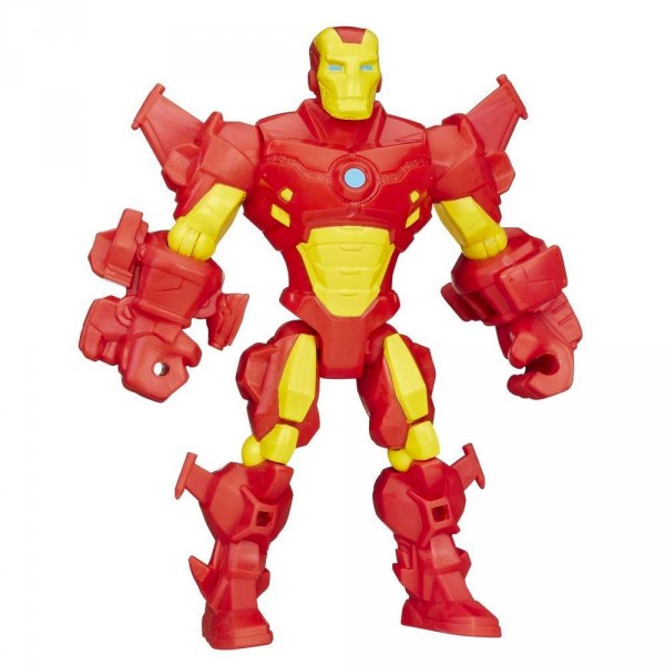Figurine Marvel Super Hero Mashers : Iron Man rouge et jaune - Hasbro-A6825-B0691