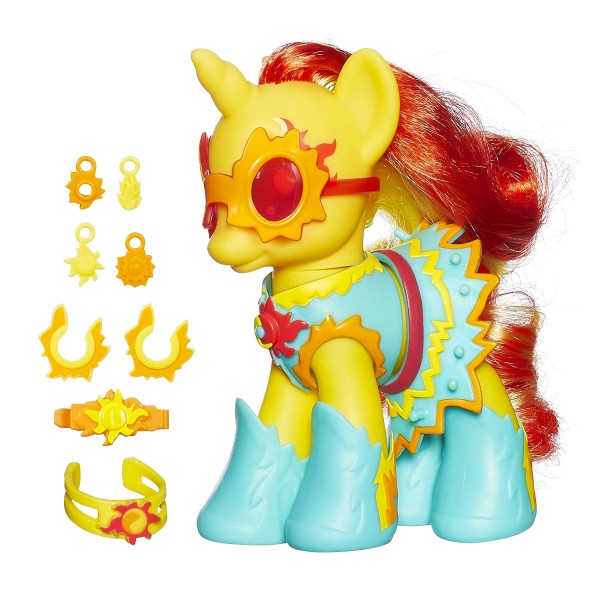 Figurine Mon Petit Poney : Beauté et accessoires : Sunset Shimmer - Hasbro-B0360-B0362