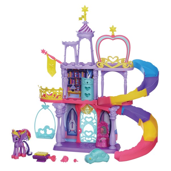 Figurine Mon Petit Poney : Rainbow Chateau de Twilight - Hasbro-A8213