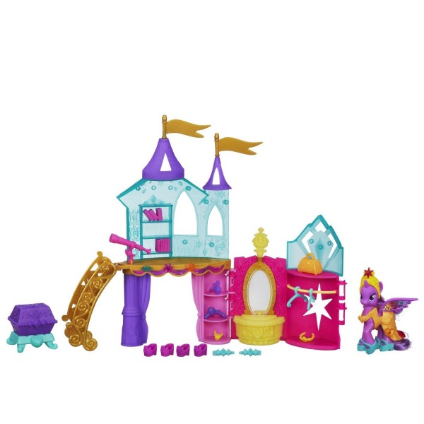 Figurine Mon Petit Poney : Suite princière Twilight Sparkle - Hasbro-A3796
