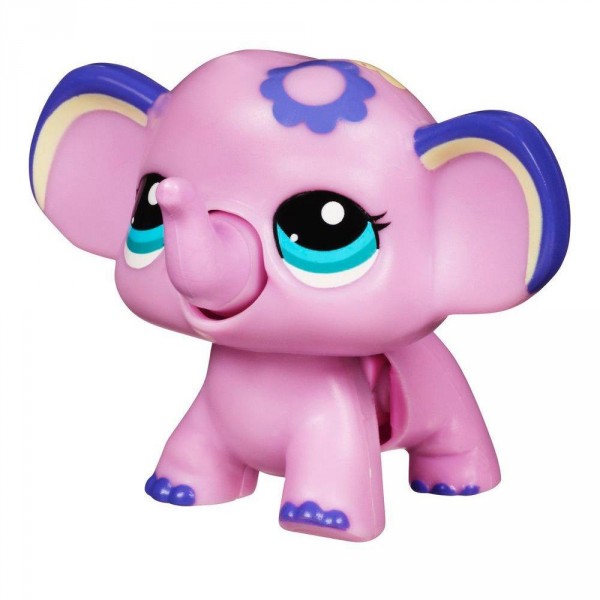 Figurine Petshop  Trotteur : Éléphant - Hasbro-33316-37172