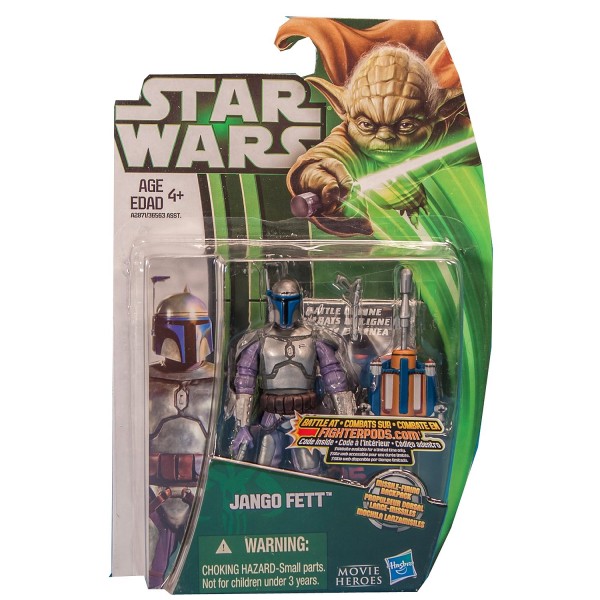 Figurine Star Wars et carte à collectionner : Movie Heroes : Janjo Fett - Hasbro-36563-A2871