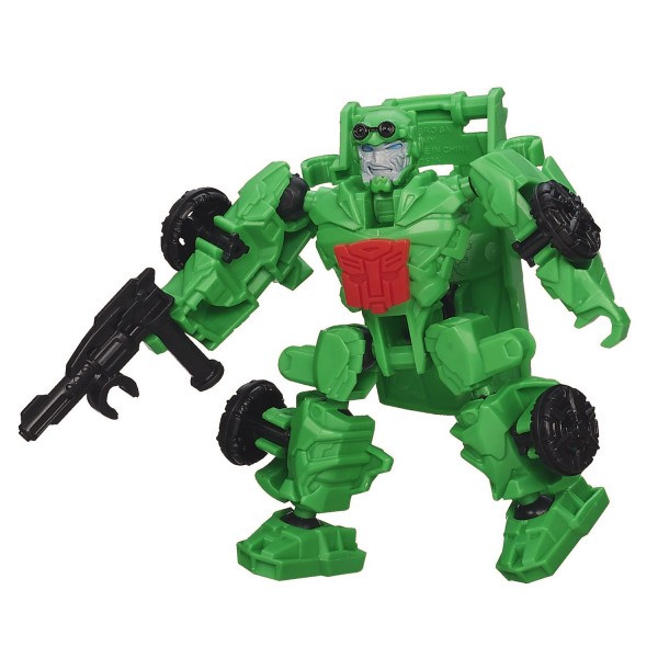Figurine Transformers Dinobot Riders : Construc-Bots : Crosshairs - Hasbro-A6150-A7067