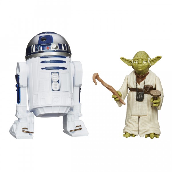 Figurines Star Wars Série Mission : Yoda et R2-D2 - Hasbro-A5228-B0130