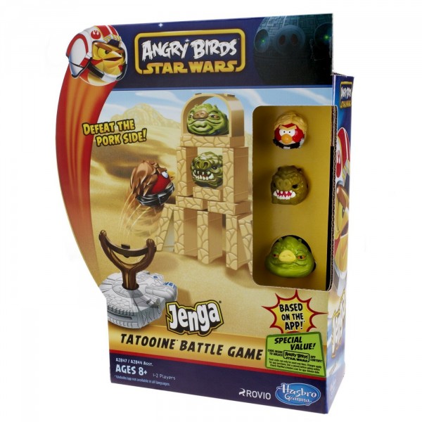 Jeu de combat Angry Birds Star Wars : Jenga Tatooine - Hasbro-A2844-A2847