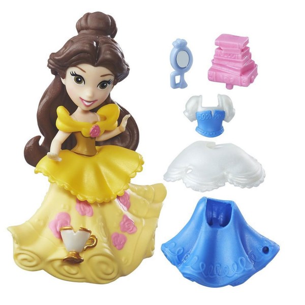 Mini poupée Disney Princesses Mode : Belle - Hasbro-B5327-B7157