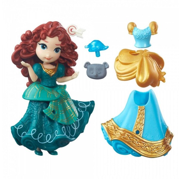 Mini poupée Disney Princesses Mode : Merida - Hasbro-B5327-B7159