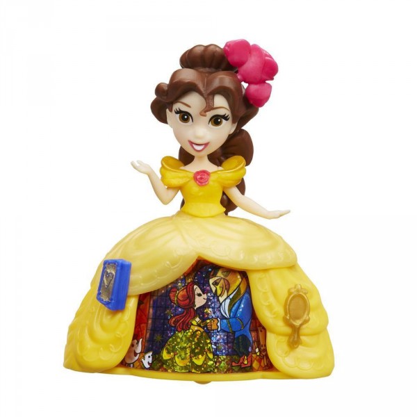 Mini Princesse Disney Little Kingdom Robe tournante : Belle - Hasbro-B8962-B8964