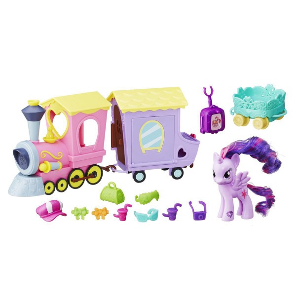 Mini-univers My Little Pony : Train de l'amitié - Hasbro-B5363