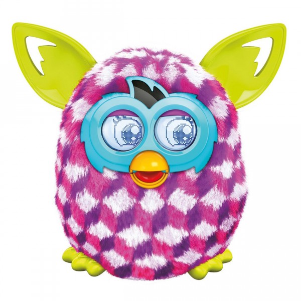 Peluche interactive Furby Boom Sweet : Rose, violet et blanc - Hasbro-A4342-A6117