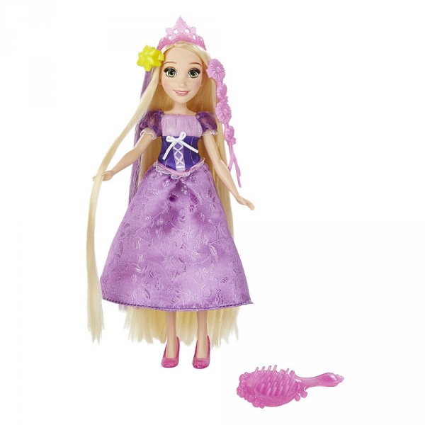 Poupée Disney Princesses : Raiponce chevelure de rêve - Hasbro-B5292-B5294